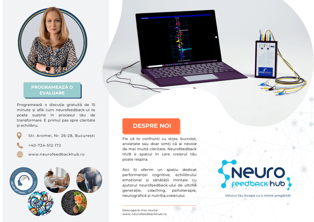 Coperta ghidului Neurofeedback HUB
